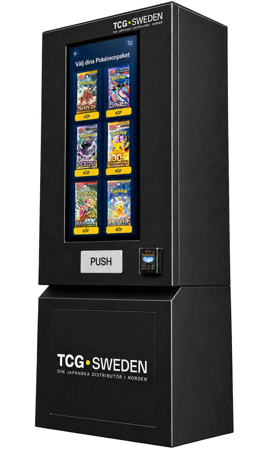 TCG BOXEN kortautomat